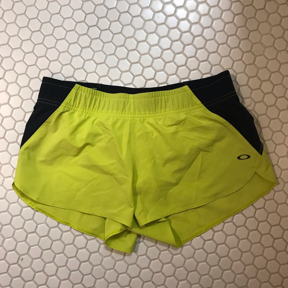Oakley Neon Running Shorts